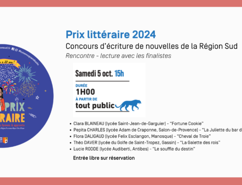 Concours d’écriture 2024 : les finalistes à Avignon